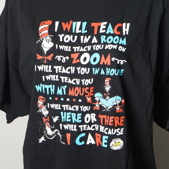 NWT Dr. Suess teachers T shirt - 2 XL - Picture 2 of 5